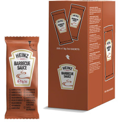 BBQ Salsa Barbecue Heinz - Monoporzione - 7 ml - 250 Pezzi