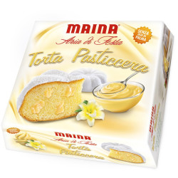 Torta Pasticcera - Maina - Con Crema Pasticcera - 400 gr - Aria di...