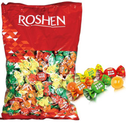 Caramelle Roshen - Bim Bom Frutta - Ripieno Morbido - 1 Kg