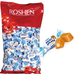 Caramelle Morbide Roshen - Toffee Milky Splash - Ripieno al Latte -...