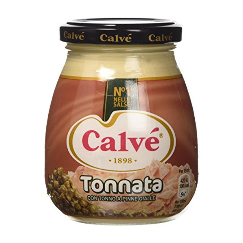 Salsa Tonnata Calvè'- Vasetto Vetro - 225 ml