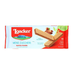 Biscotti Wafer Loacker - Meno Zuccheri - Napolitaner - Nocciola -...