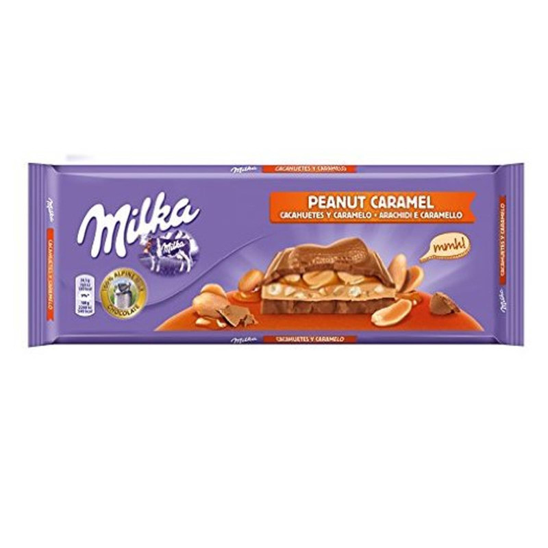 Tavoletta Cioccolato Milka Arachidi E Caramello - 276gr