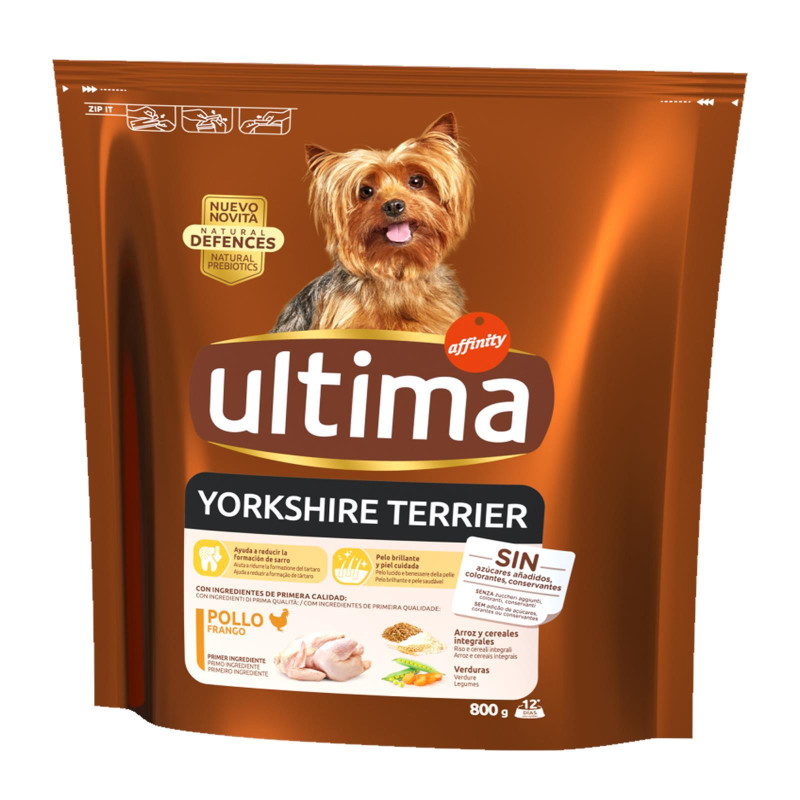 Crocchette per Cani - Ultima Yorkshire Terrier - Pollo - 800 gr