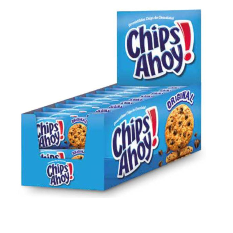 Biscotti Chips Ahoy - Cookie - 20 Confezioni da 40 gr