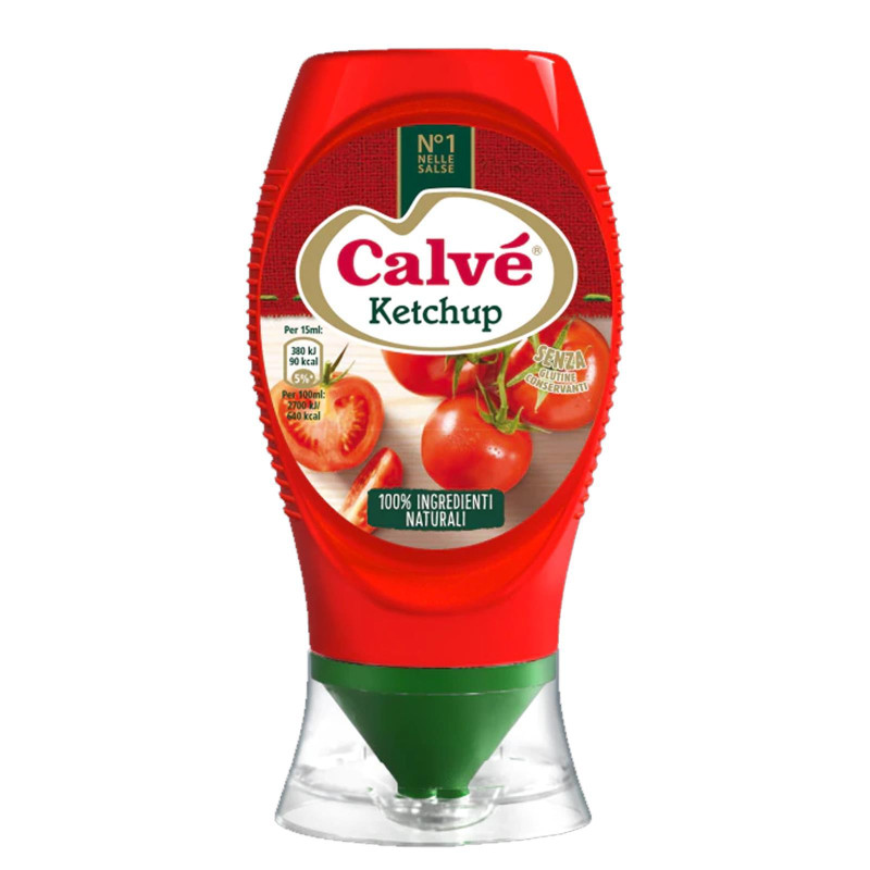 Ketchup Calve' - Bottiglia Squezee 250 ml