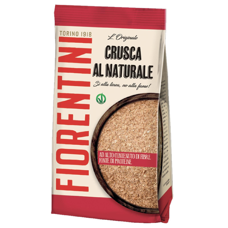 Crusca al Naturale di Grano Tenero - L' Originale - Fiorentini - 250 gr