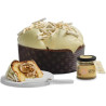 Panettone Oro di Manna - Fiasconaro - Panettone Gianduia e Crema alla Manna - 1 Kg