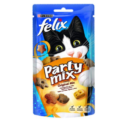 Snack per Gatti - Felix Party Mix Pollo, Fegato e Tacchino 