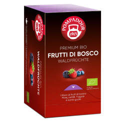 Tisana Biologica Pompadour - Premium Bio Frutti di Bosco - 20...