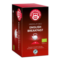 Tisana Biologica Pompadour - Premium English Breakfast - 20 Filtri...