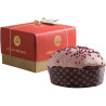 Panettone Ciliegia e Fragolina - Fiasconaro - Ricoperto con Confettura Ciliegie - 1 Kg