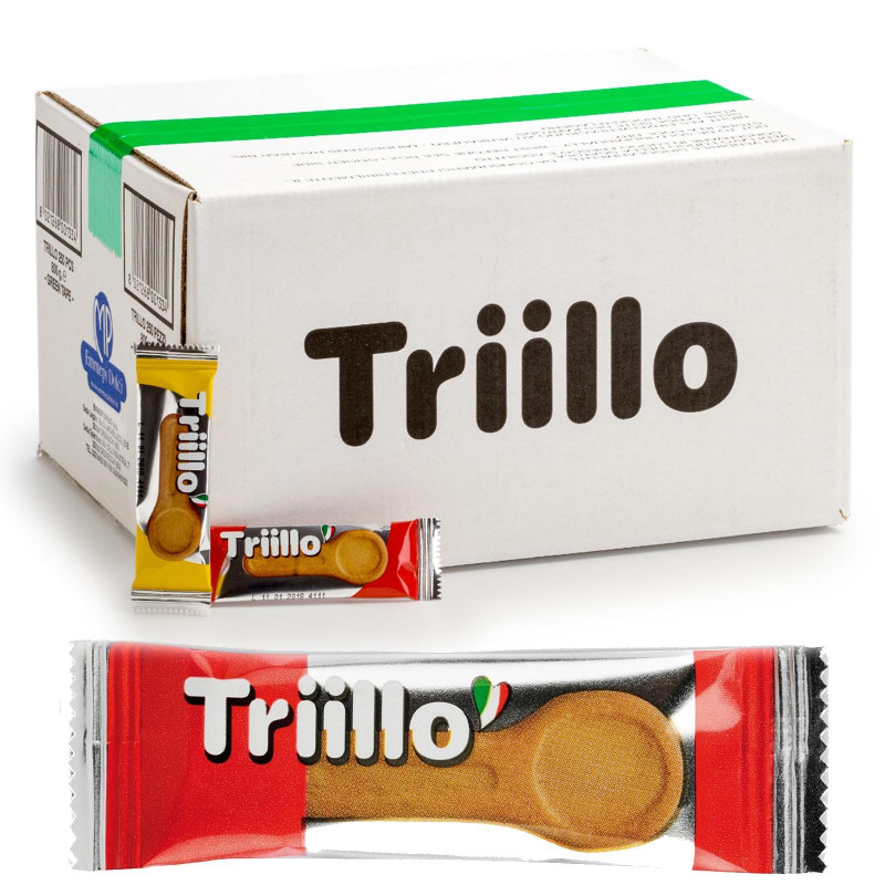 Mini Biscotto Trillo - Biscotto a forma di Cucchiaino - Box da 800 gr - 250 pz