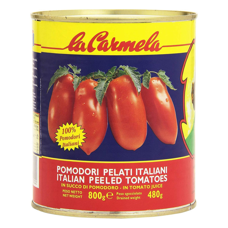 Pomodori Pelati - La Carmela - 12 Barattoli da 800 gr