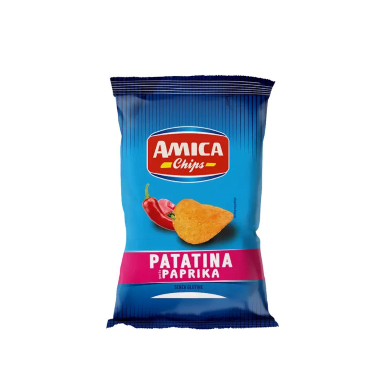 Busta Patatine - Amica Chips - Paprika - 21 Buste da 50 g