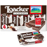 Biscotti Wafer Loacker - Classic Cacao & Milk - 4 Snack da 45 gr