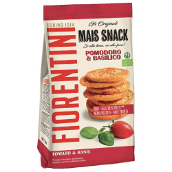 Snack Fiorentini - Mais Snack - Al Pomodoro e Basilico - Bio - 50 g