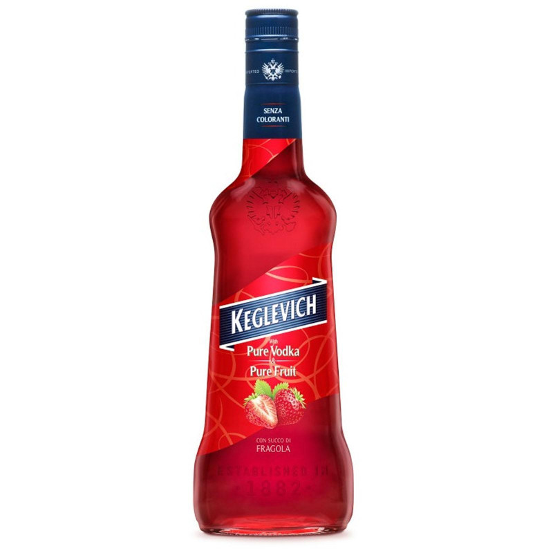 Keglevich Vodka Fragola Fruttata- 70cl - Distillato - Liquore 