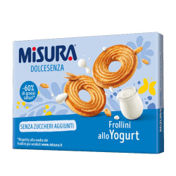 Biscotti Misura - Dolce Senza - Preparati con Yogurt - 400 gr