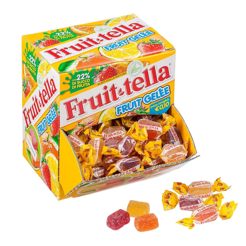 Caramelle Fruittella - Fruit Gelee - Espositore 125 Pezzi