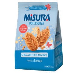 Biscotti Misura - Dolce Senza - Biscotti ai Cereali - 300 gr