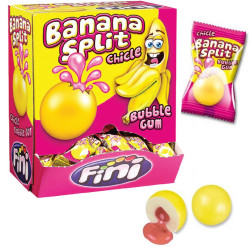 Gomme da Masticare - Bubble gum - Banana Split - 200 pz