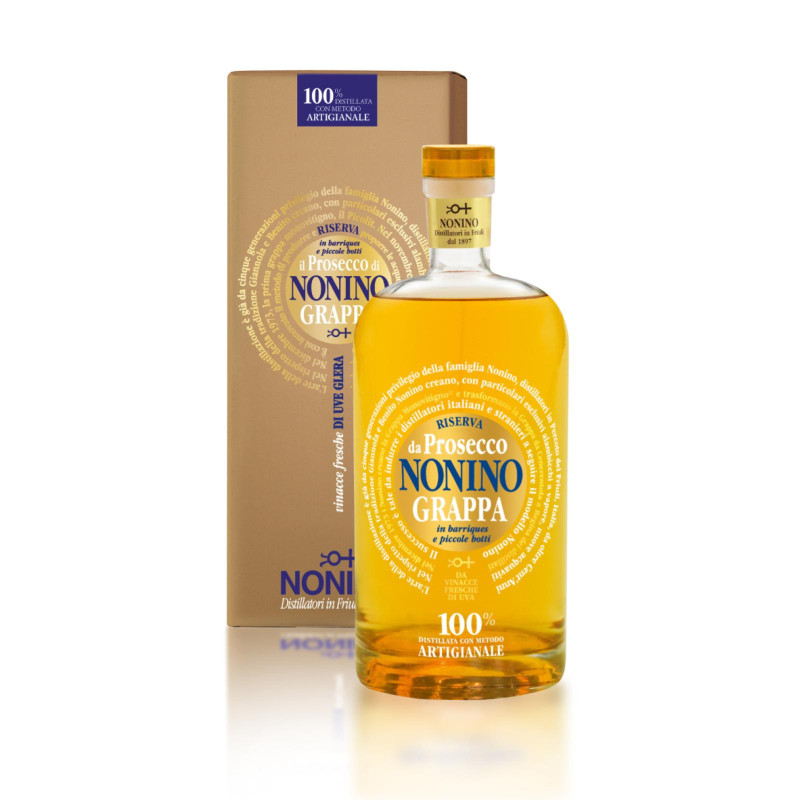 Liquore Nonino - Grappa Barricata - Il Prosecco di Nonino - 500 ml Astuccio