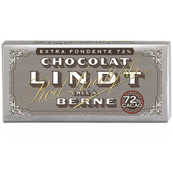 Tavoletta Cioccolato - Lindt - Gamme Bleue - Fondente 72% Cacao -...