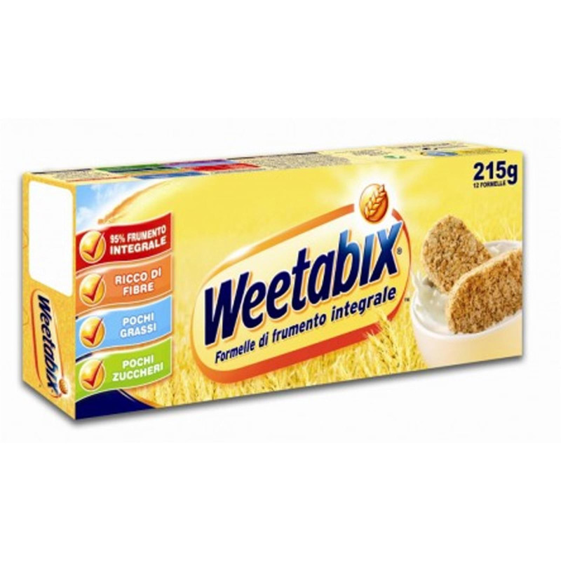 Formelle di Frumento Integrali - Weetabix - Cereali - 215 gr