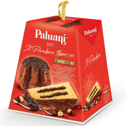 Pandoro Paluani - Pandoro Farcito con Crema al Cioccolato Zanzibar...