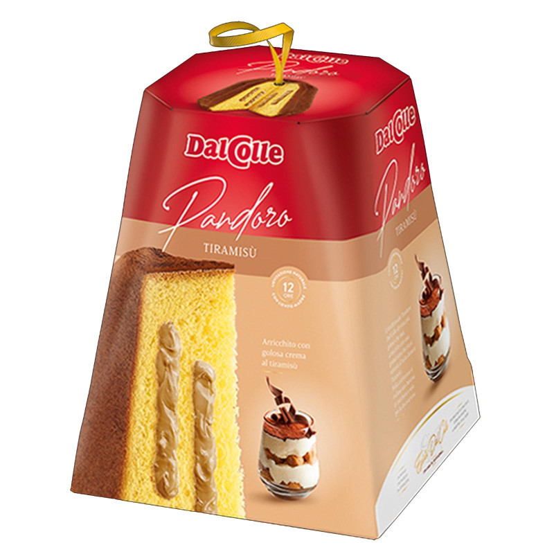 Pandoro Dal Colle - Tiramisù - 750 gr