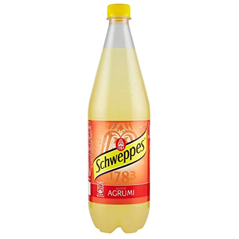 Bibita Frizzante - Schweppes - Agrumi - 6 Bottiglie da 1 Litro