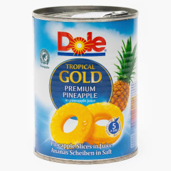 Ananas Dole - Ananas a fette allo Sciroppo - Barattolo da 567 gr