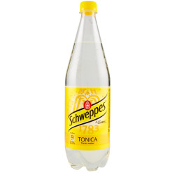 Bibita Frizzante - Schweppes - Tonica - 6 Bottiglie da 1 Litro