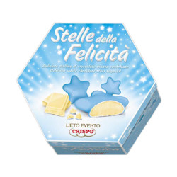 Confetti Crispo - Stelle Felicità - Celeste - 500 g - Incartati...