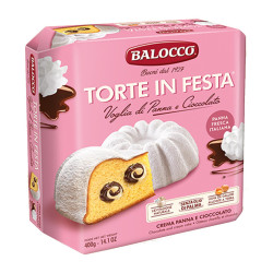 Torta al Cioccolato Voglia di Panna e Cioccolato - Balocco - 400 gr