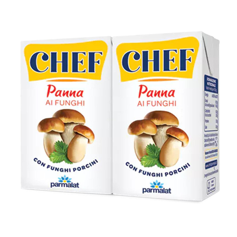 Panna da Cucina - Parmalat - Panna ai Funghi Porcini 2x125 gr