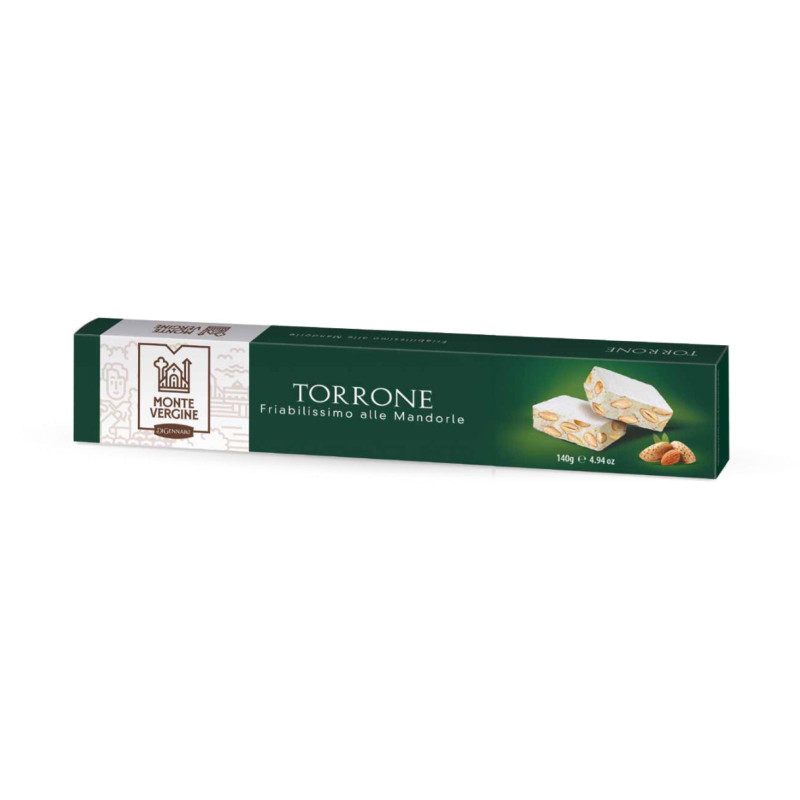 Torrone Di Gennaro - Friabile alle Mandorle - 140 g