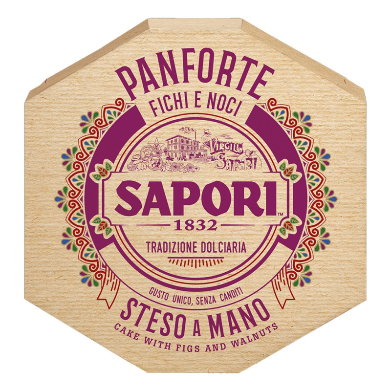 Panforte Il Goloso- Sapori - Fichi e Noci - 280 gr