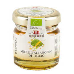 Miele Brezzo - Miele di Tiglio Mignon - Vasetto Vetro - 20 x 35 g