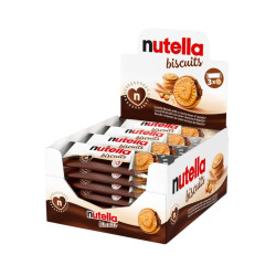 Biscotti Nutella Biscuits - Ferrero - Expo da 28 Pacchetti da 3...