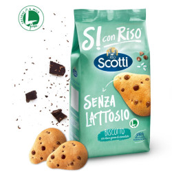 Biscotti Scotti Si con Riso - Biscotto con Gocce Cioccolato Senza...