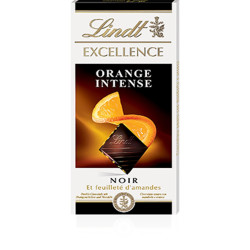 Tavoletta Cioccolato Lindt Excellente - Fondente Arancia - 100 gr