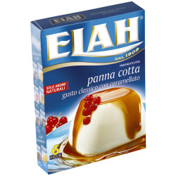 Preparato per Panna Cotta Gusto Classico con Caramellato - Elah - 5...