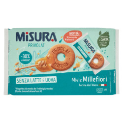 Biscotti Misura - Privolat - Biscotti al Miele - 3 x 400 gr