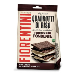 Quadrotti di Riso - Fiorentini - Cioccolato Fondente - 3 x 80 g