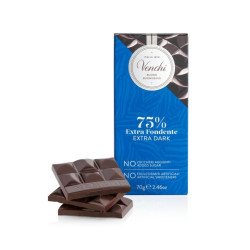 Tavoletta Cioccolato Venchi - Cioccolato Extra Fondente 75% - NO...