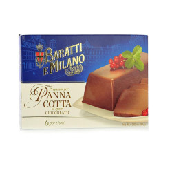 Panna Cotta al Gusto di Cioccolato - Baratti & Milano - 6 porzioni...