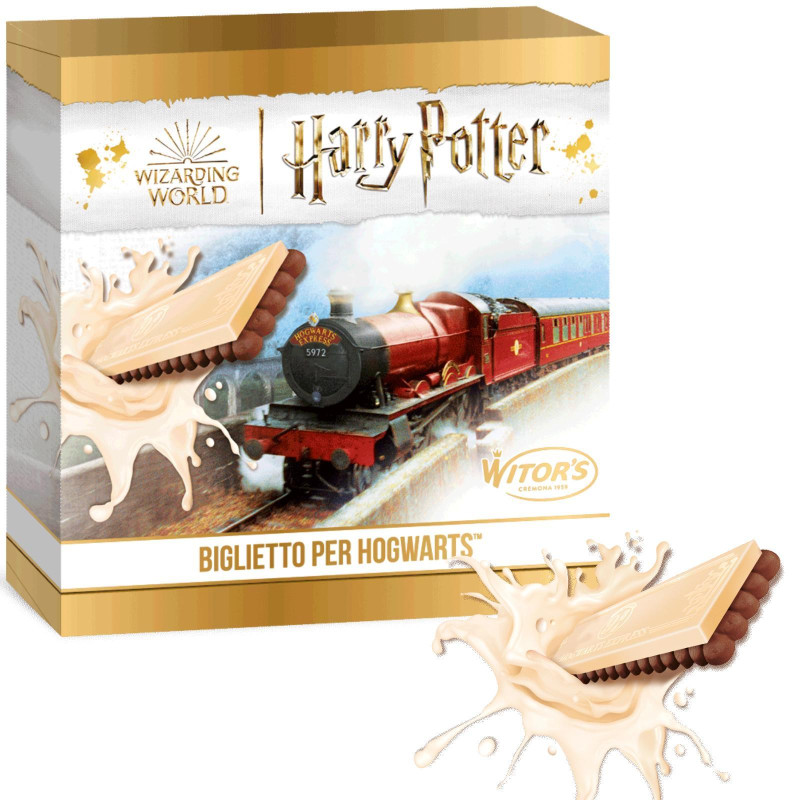 Snack Witor's - Harry Potter - Latte e Cacao - Witor's - 126 g - 6 Barrette da 21 g