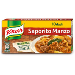 Dadi Knorr - Il Dado Saporito Manzo - 10 Dadi